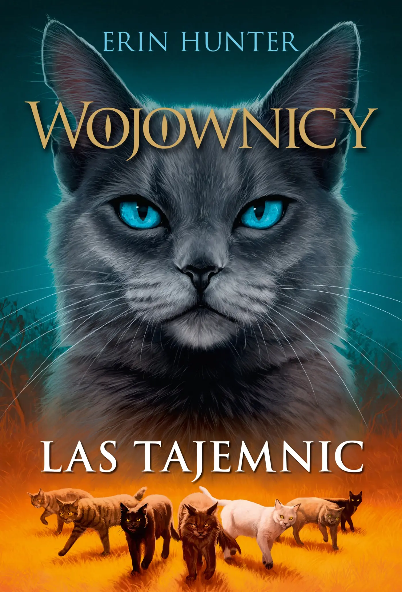 Książka - Wojownicy T.3 Las tajemnic w.4
