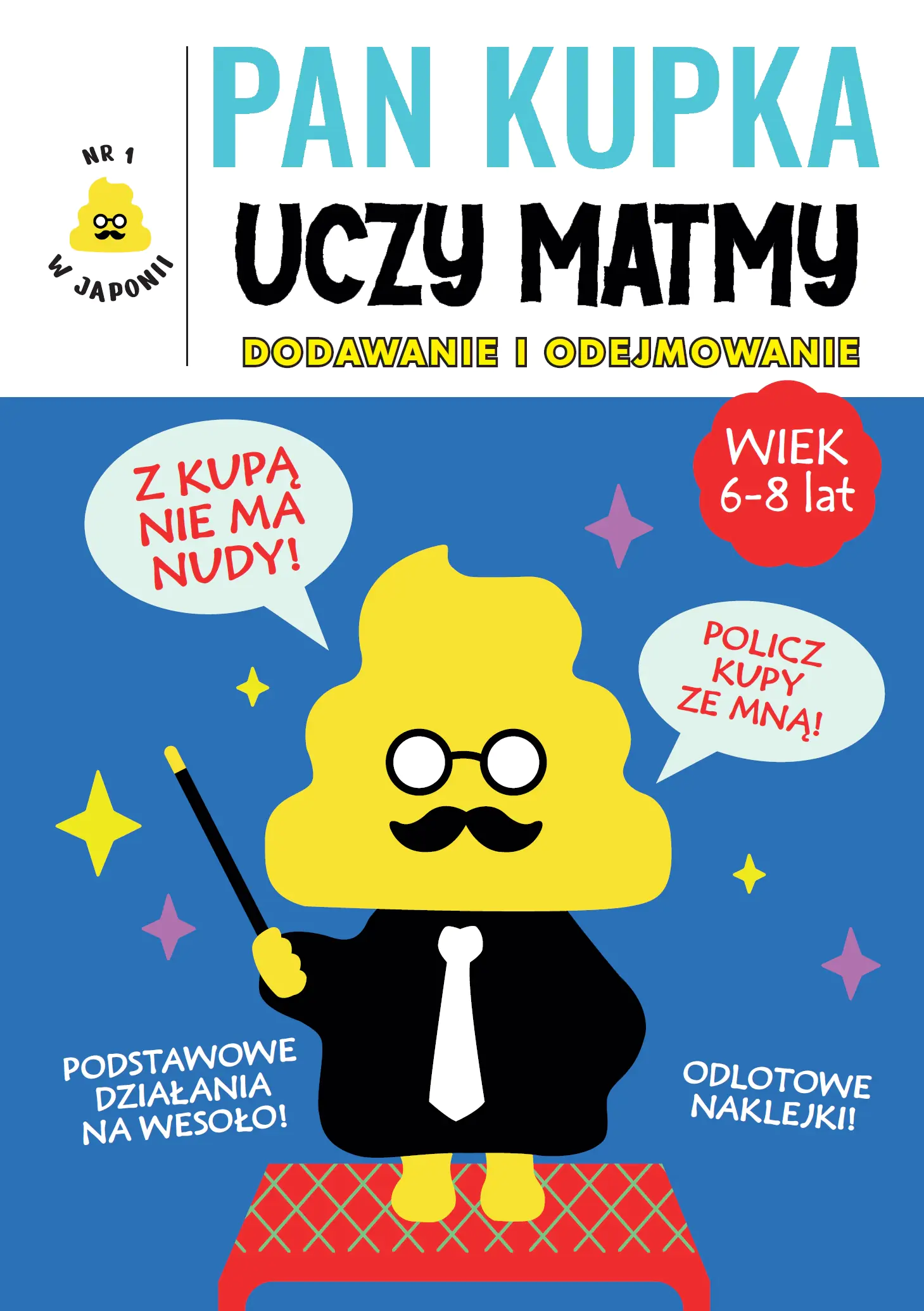 Książka - Pan Kupka uczy matmy. Dodawanie i odejmowanie