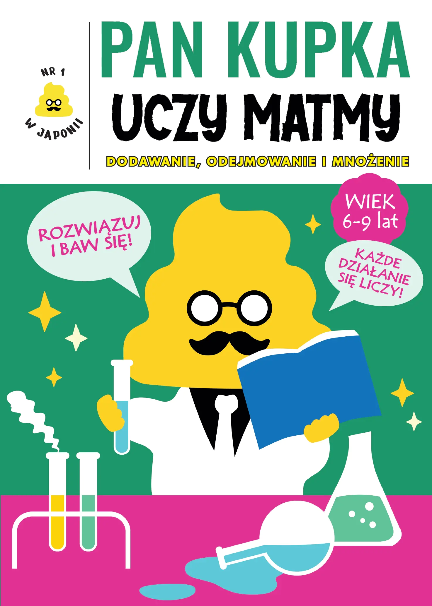 Książka - Pan Kupka uczy matmy cz.2 dodawanie, odejmowanie