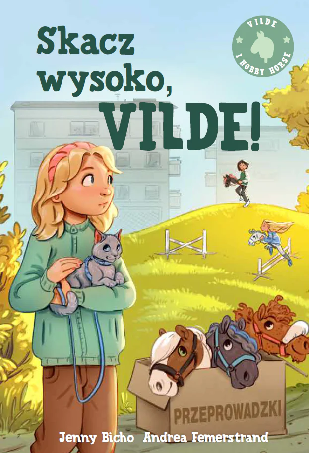 Książka - Skacz wysoko, Vilde!