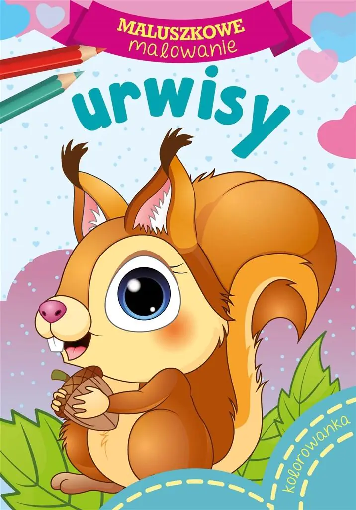 Książka - Skrzat, Malowanka A5 maluszkowe malowanie, Urwisy, 070682