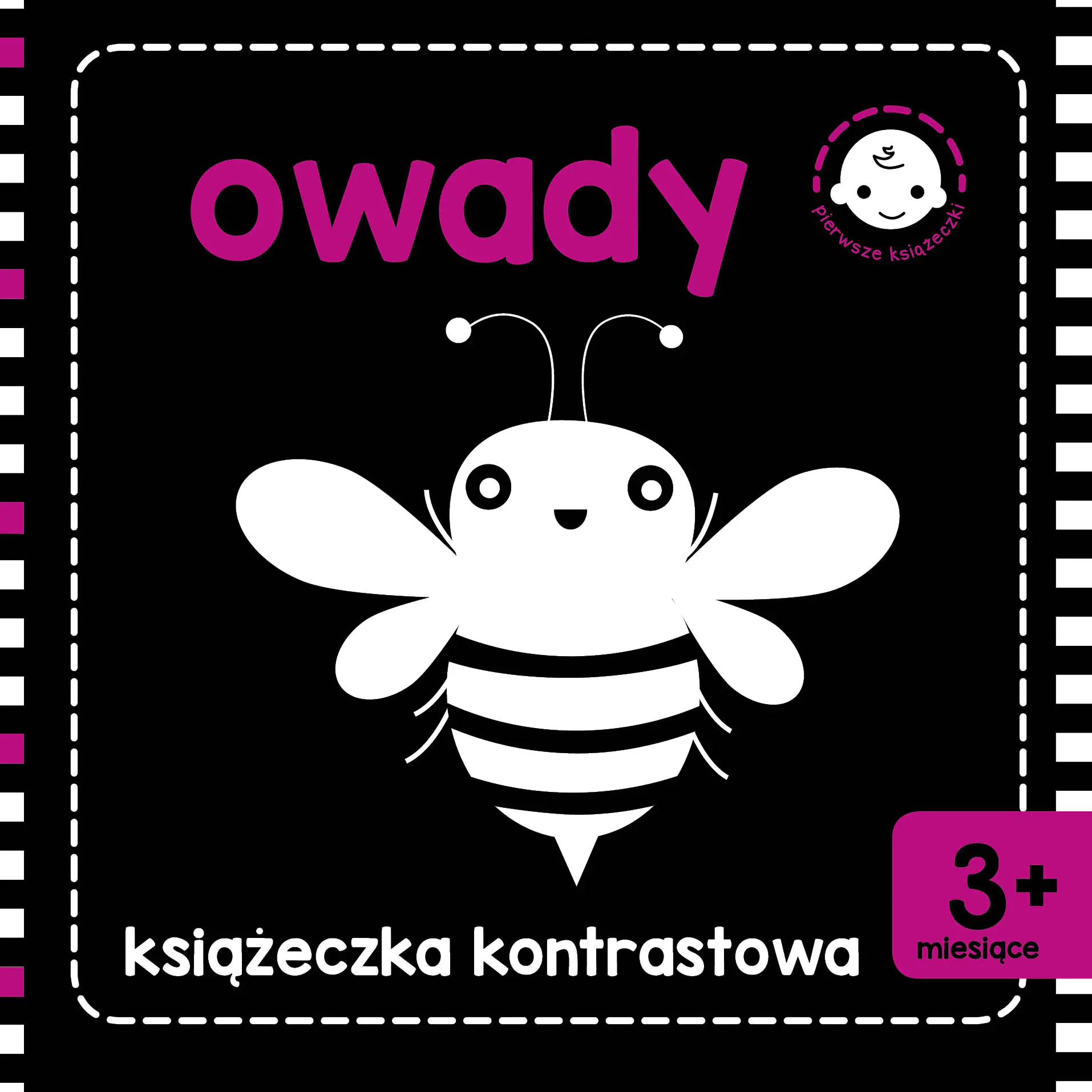 Książka - Owady. Książeczka kontrastowa