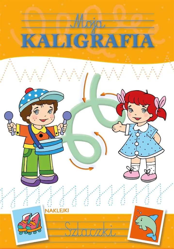 Książka - Szlaczki. Moja kaligrafia