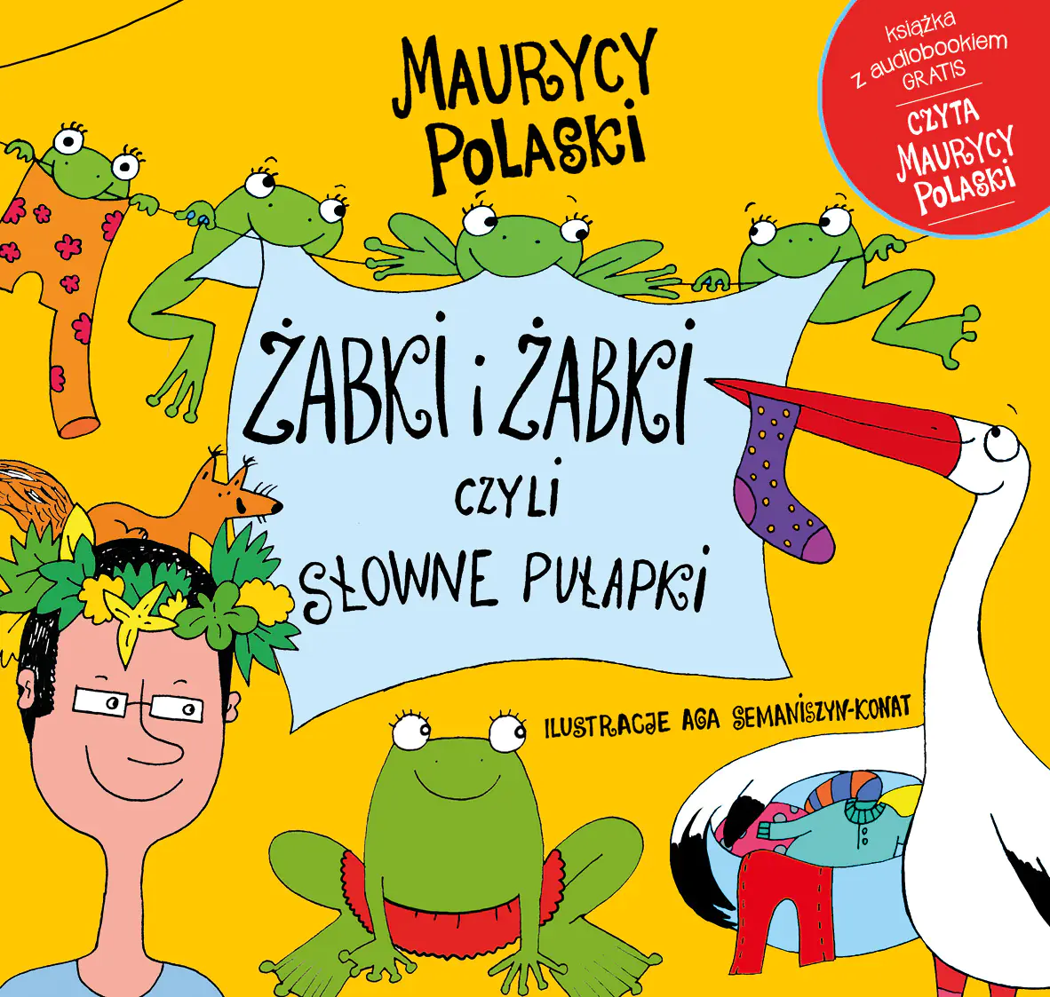 Książka - Żabki i żabki, czyli słowne pułapki