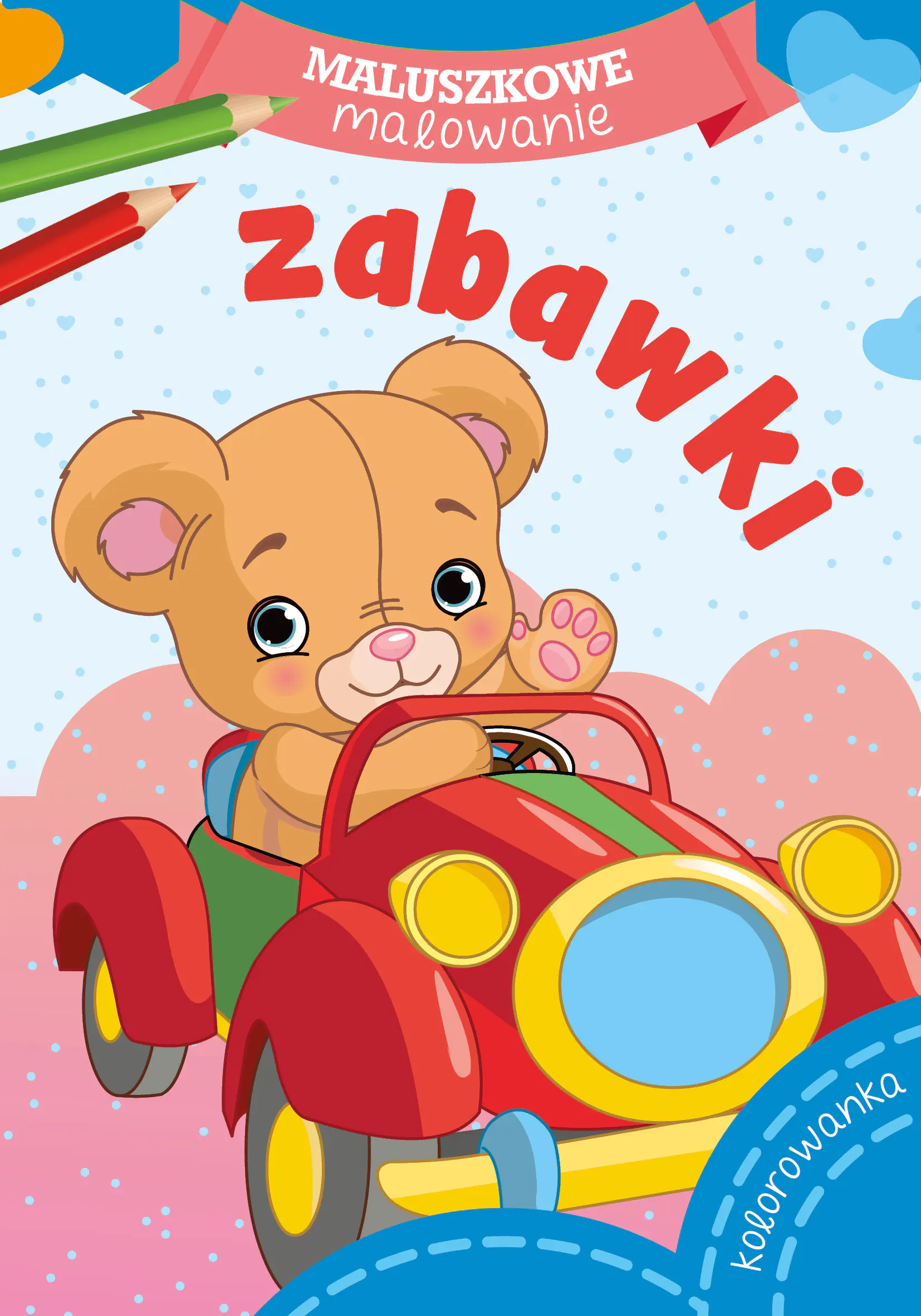 Książka - Maluszkowe malowanie. Zabawki