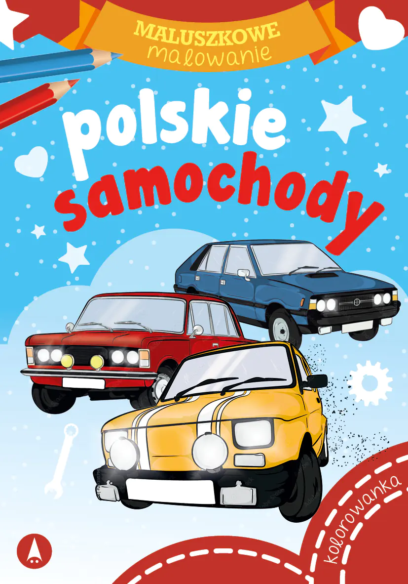 Książka - Polskie samochody. Maluszkowe malowanie