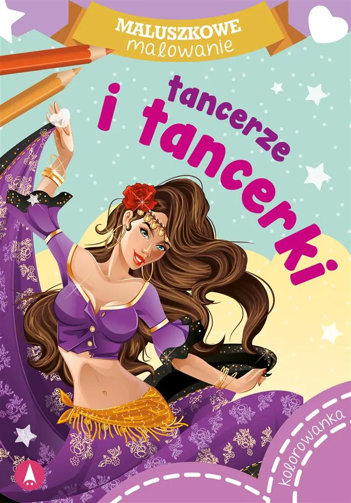 Książka - Tancerze i tancerki. Maluszkowe malowanie