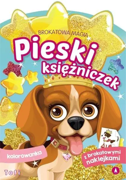 Książka - Tofi. Pieski księżniczek. Brokatowa magia