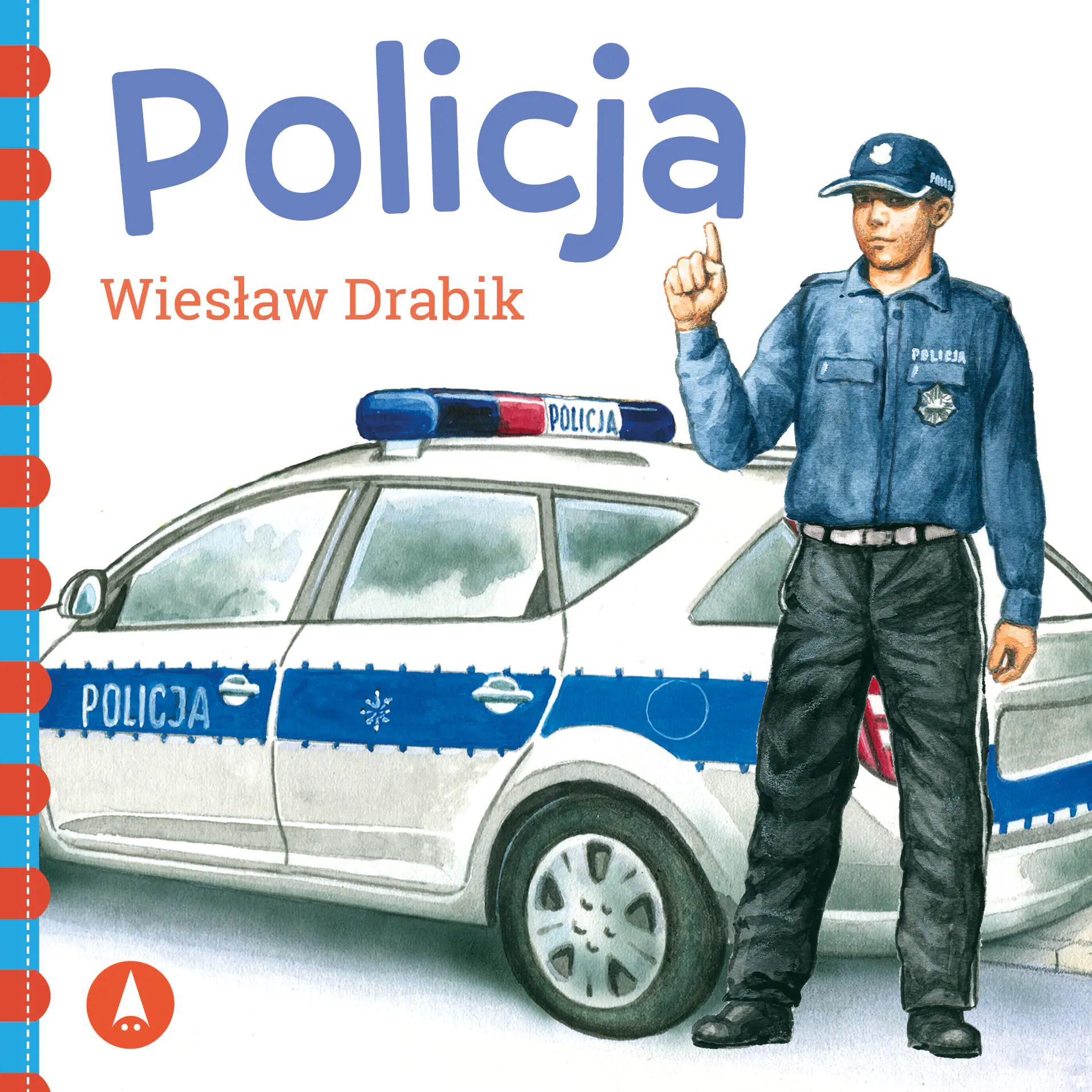 Książka - Książeczka 162X162 TW Policja SKRZAT 075823