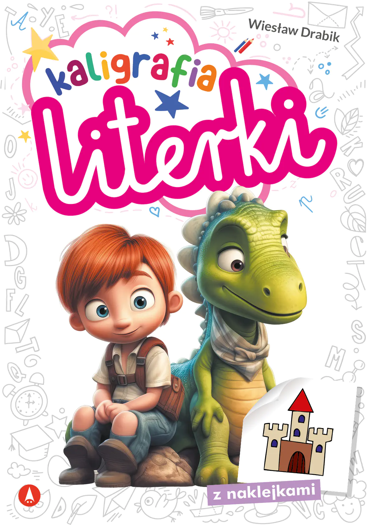 Książka - Literki. Kaligrafia