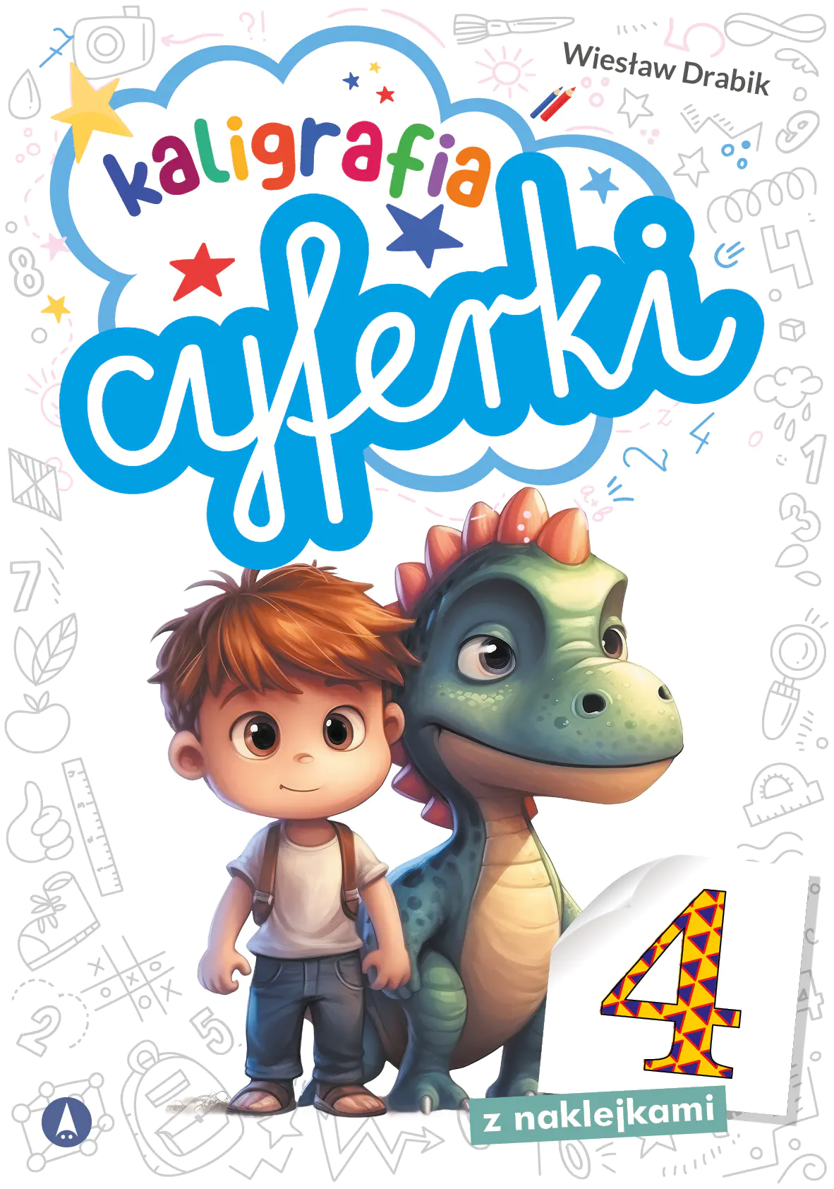 Książka - Cyferki. Kaligrafia