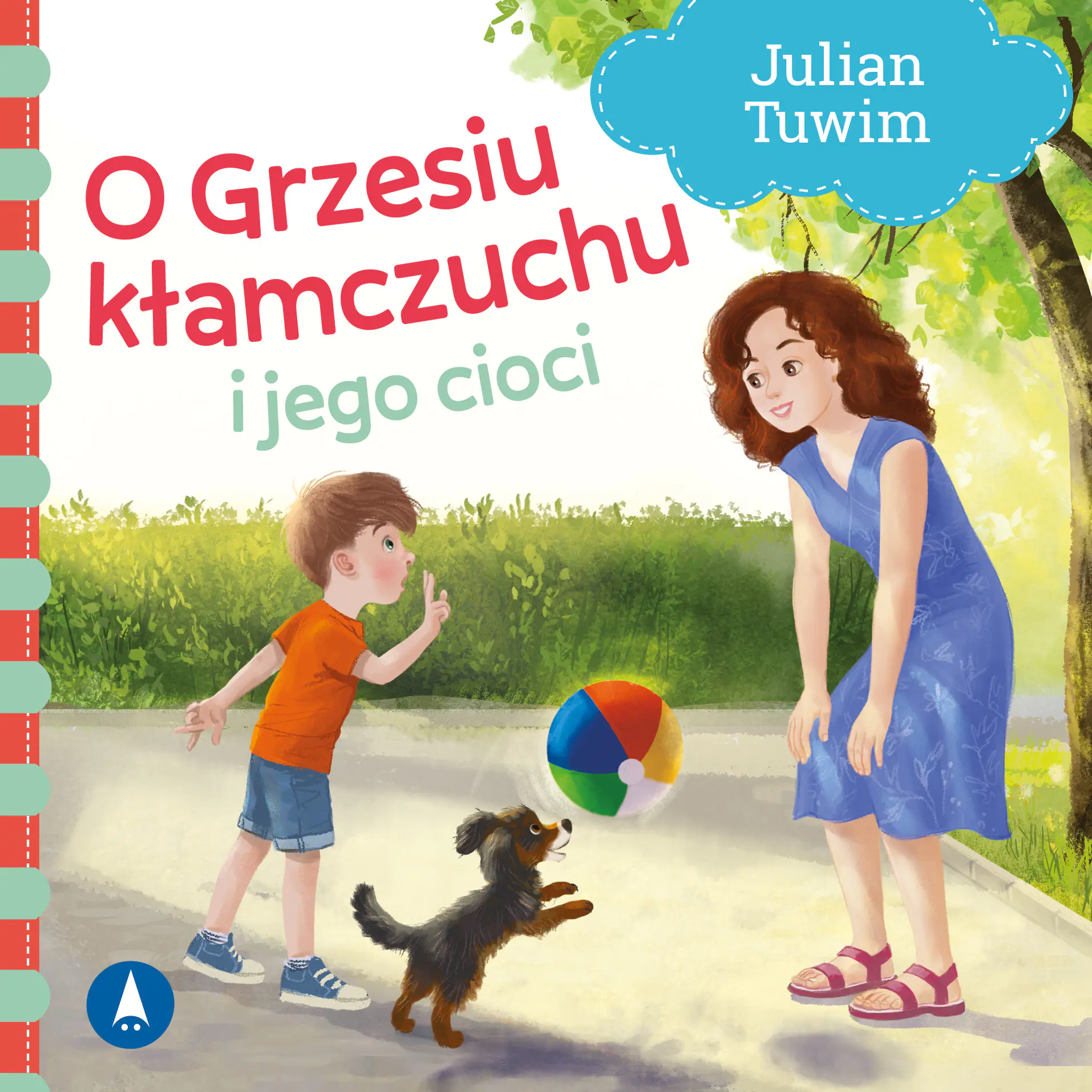 Książka - O Grzesiu kłamczuchu i jego cioci