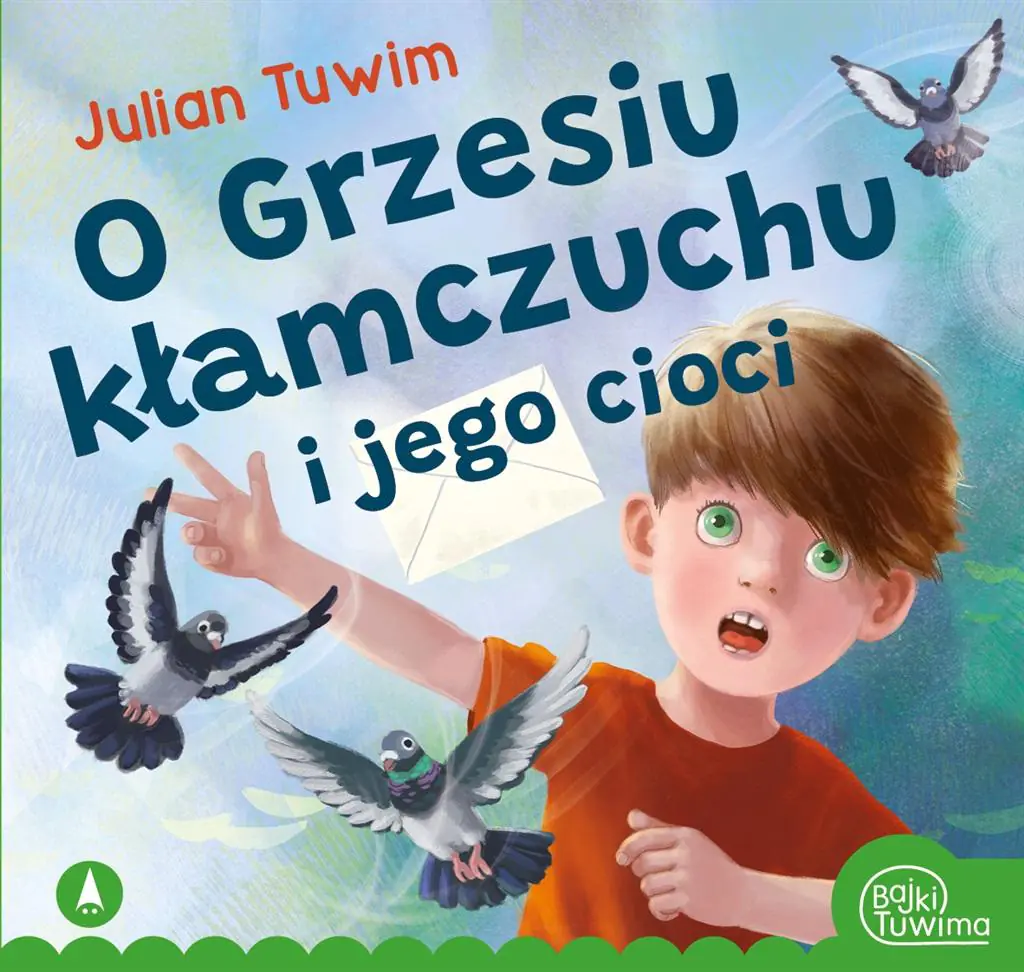 Książka - O Grzesiu kłamczuchu i jego cioci