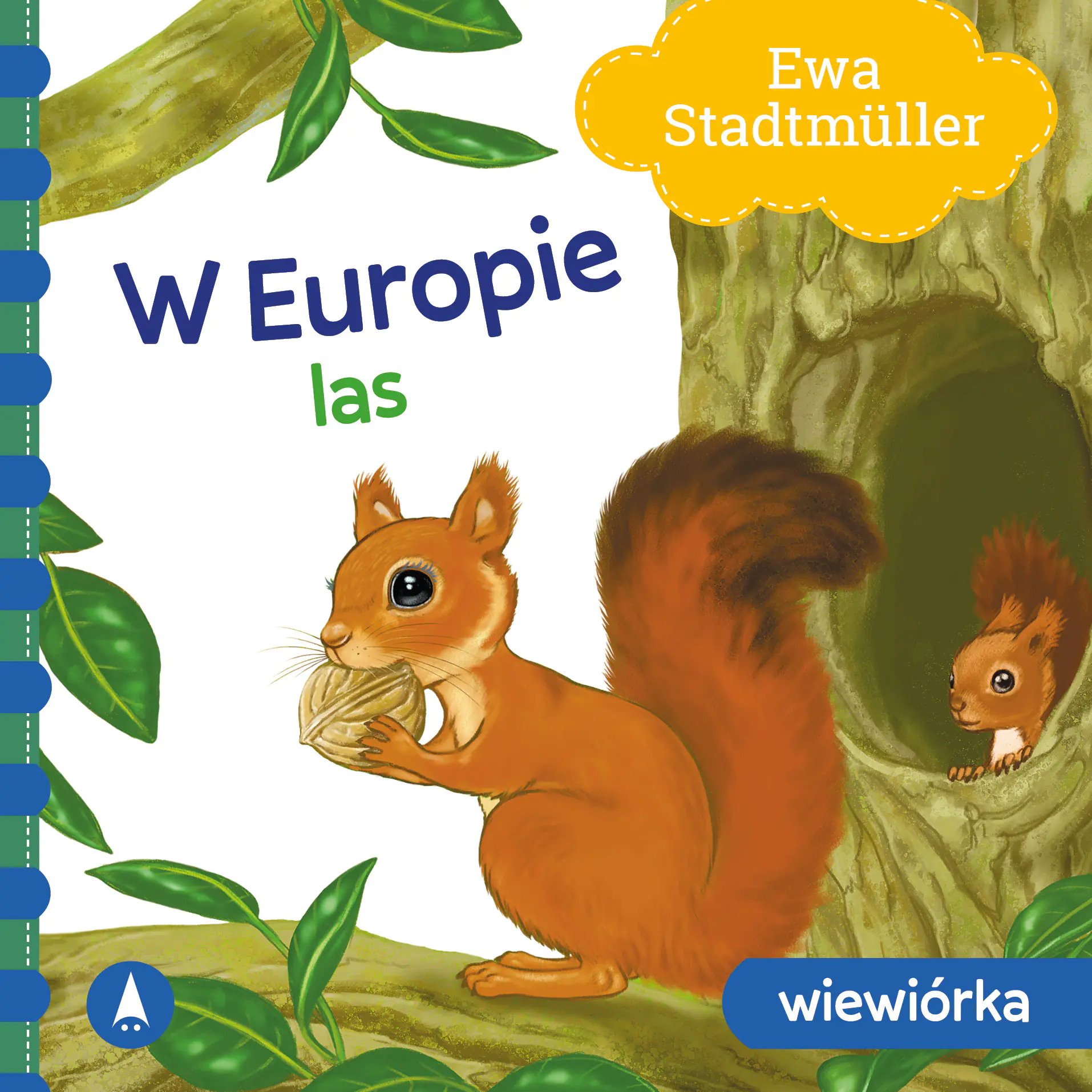 Książka - W Europie. Las. Wiewiórka