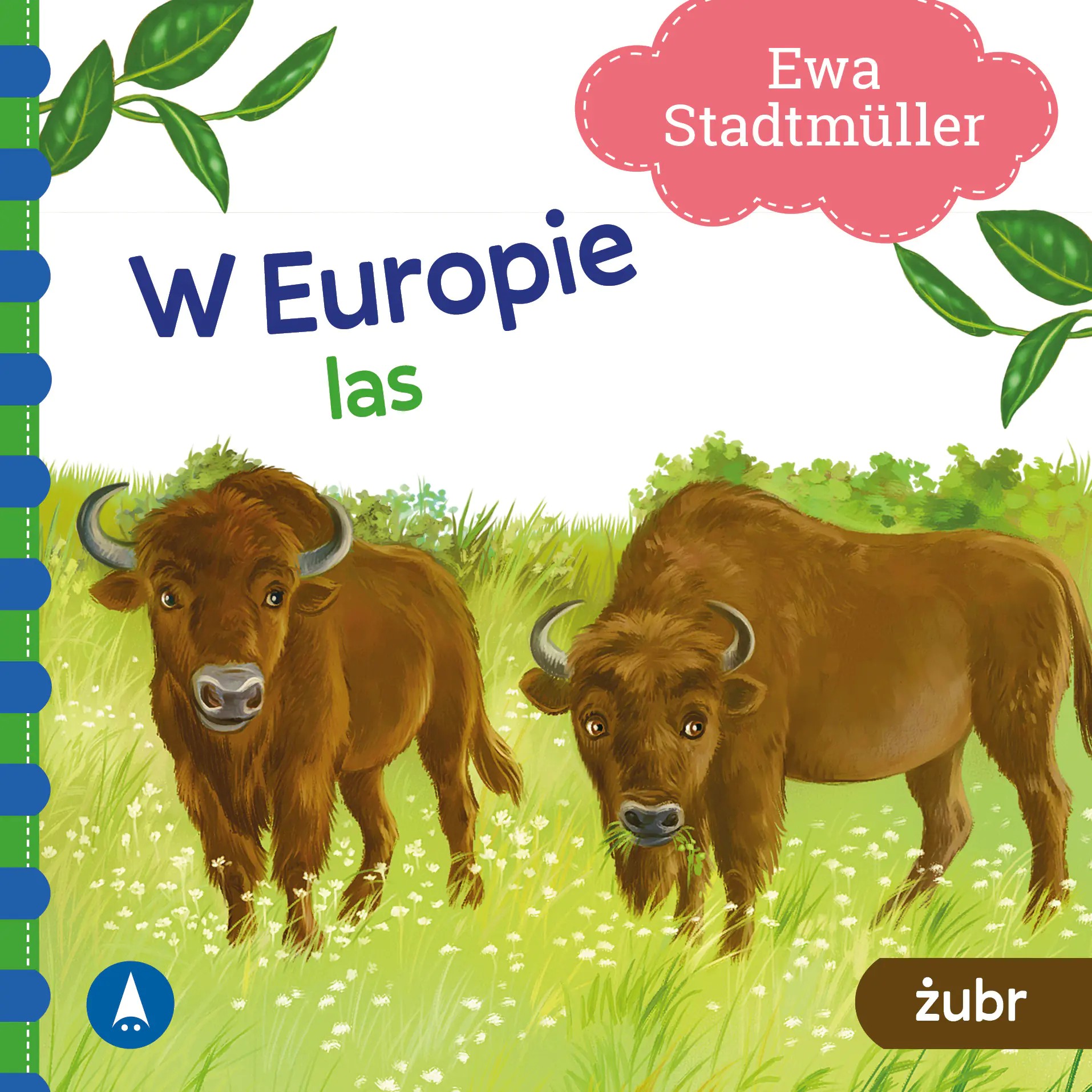 Książka - W Europie. Las. Żubr