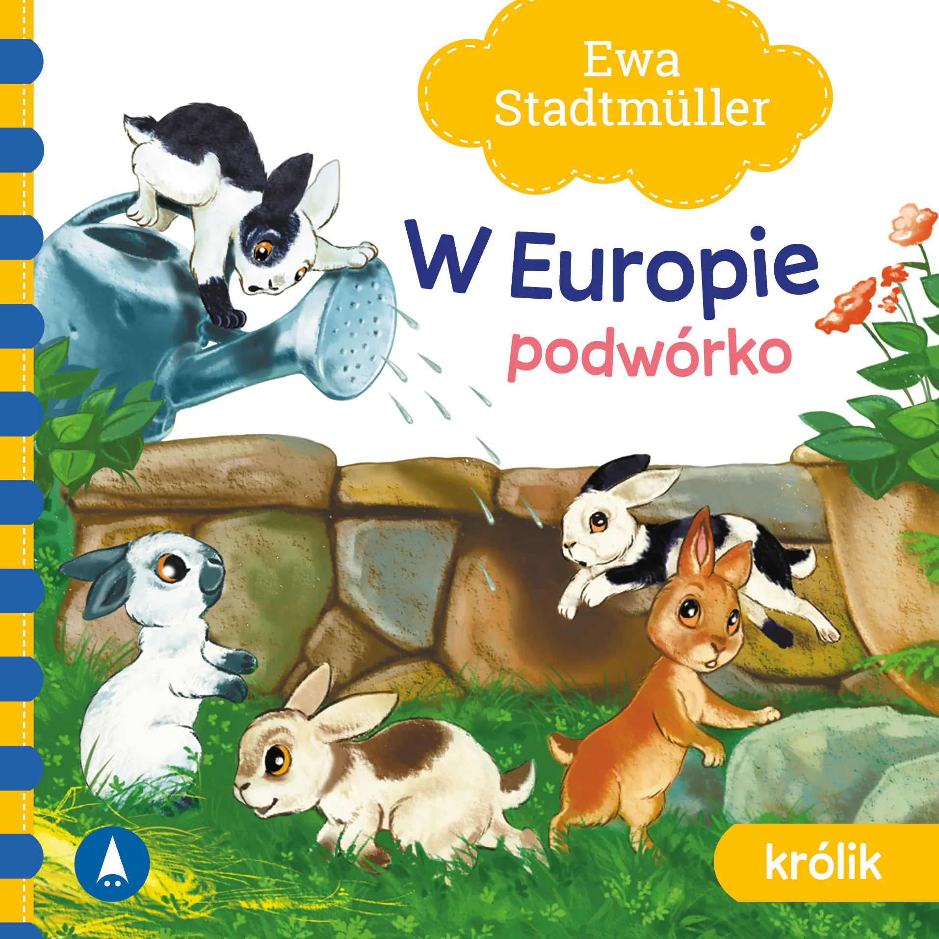 Książka - Książeczka 162X162 TW W Europie. Podwórko. Królik SKRZAT 077520 SK