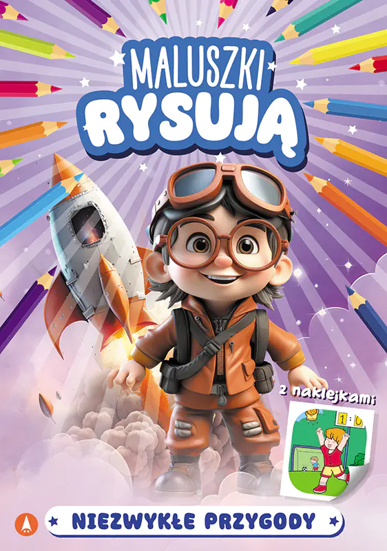 Książka - Maluszki rysują. Niezwykłe przygody