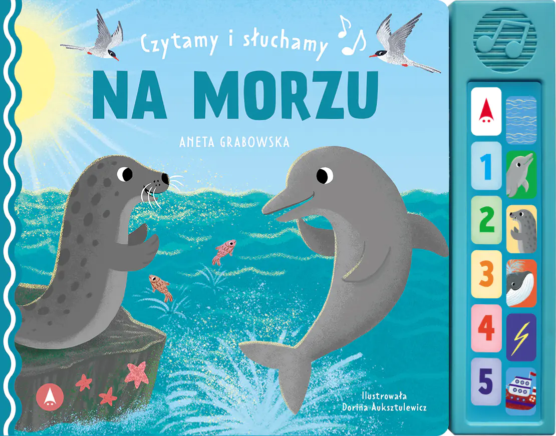 Książka - Czytamy i słuchamy. Na morzu
