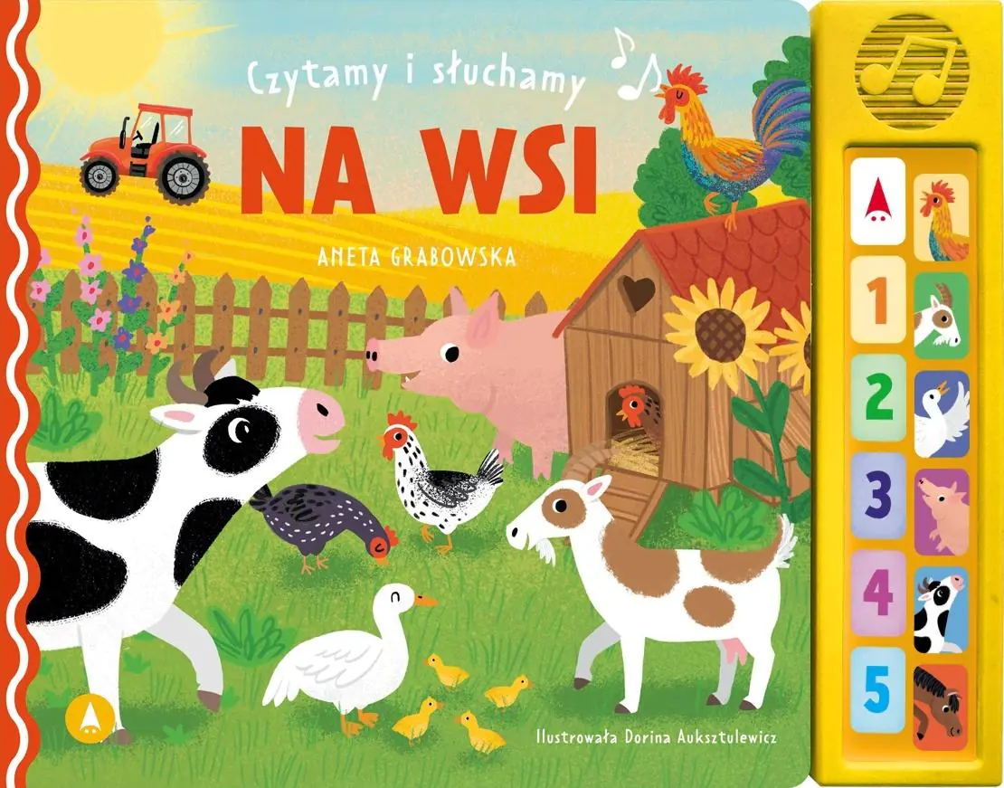 Książka - Czytamy i słuchamy. Na wsi