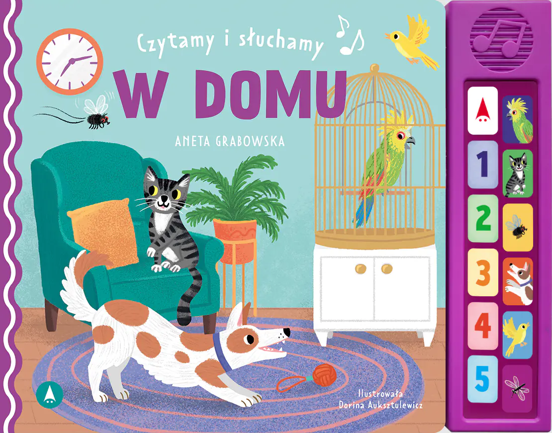 Książka - Czytamy i słuchamy. W domu