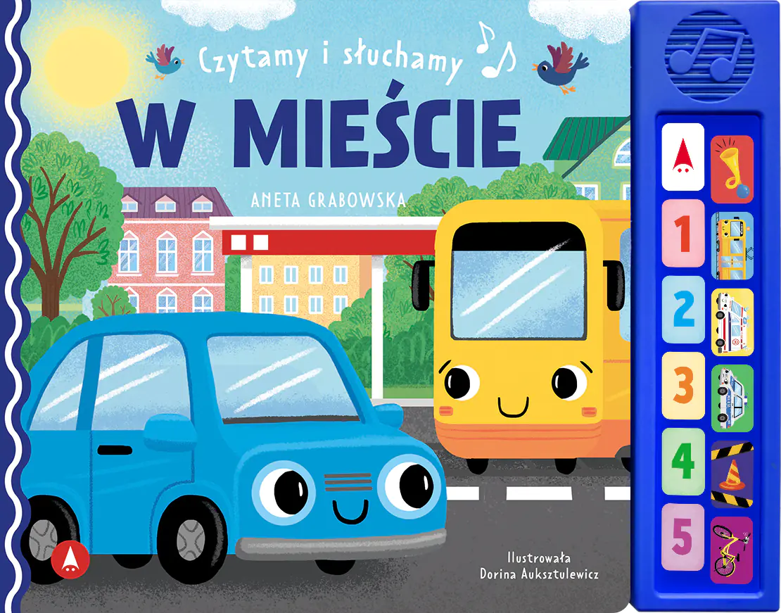 Książka - Czytamy i słuchamy. W mieście