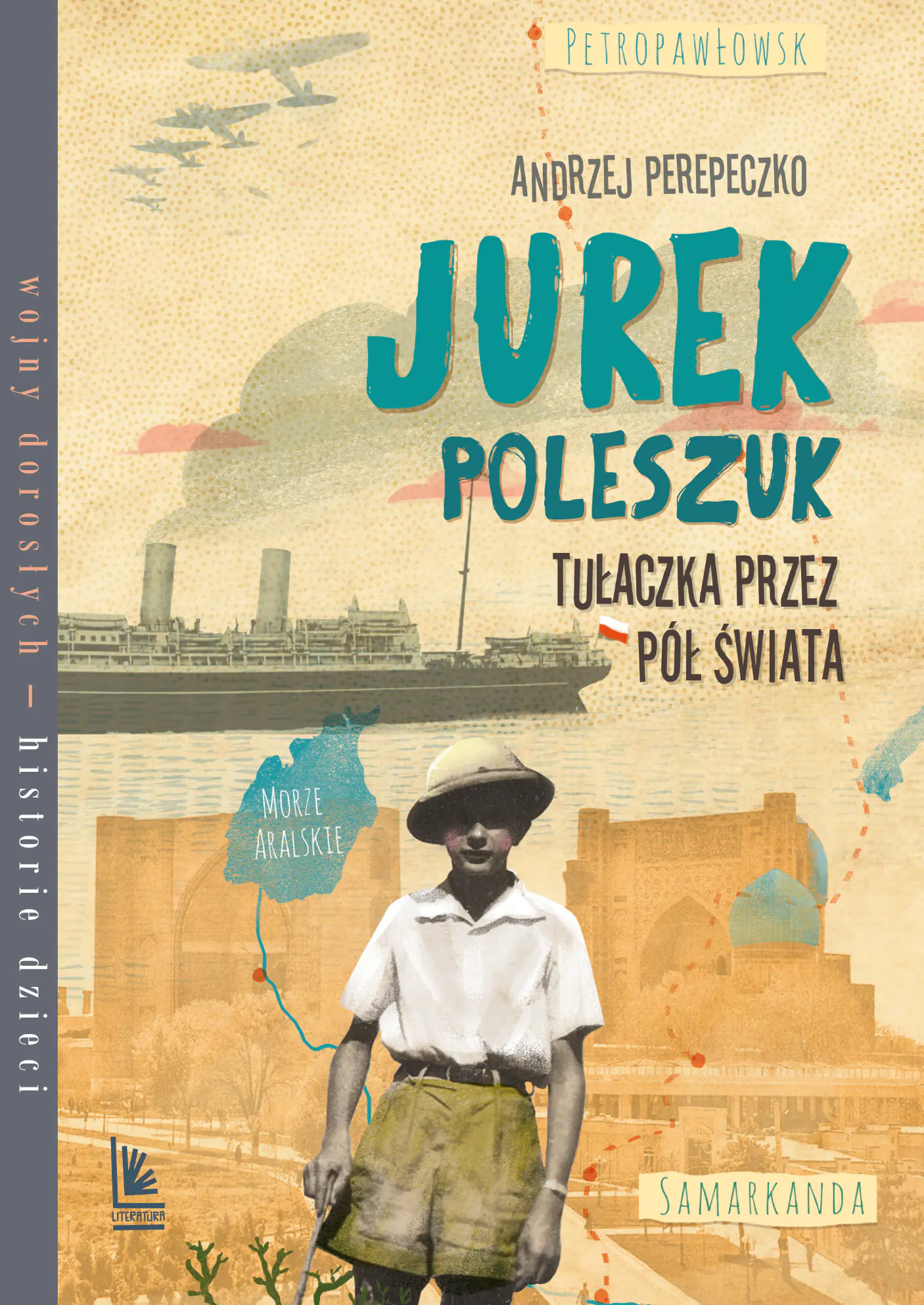 Książka - Jurek Poleszuk. Tułaczka przez pół świata