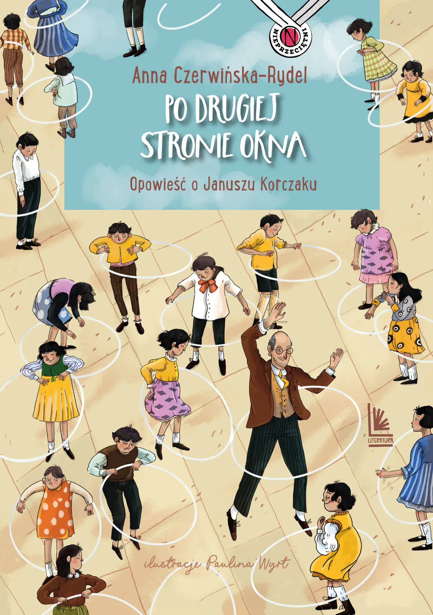 Książka - Po drugiej stronie okna. Opowieść o Januszu Korczaku