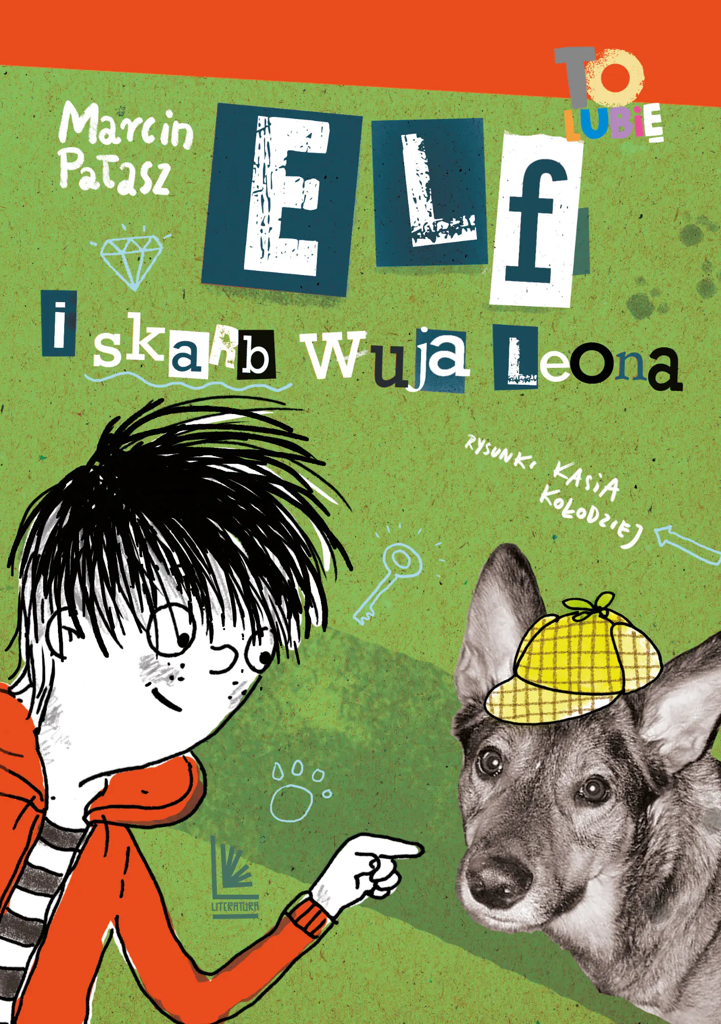 Książka - Elf i skarb wuja Leona