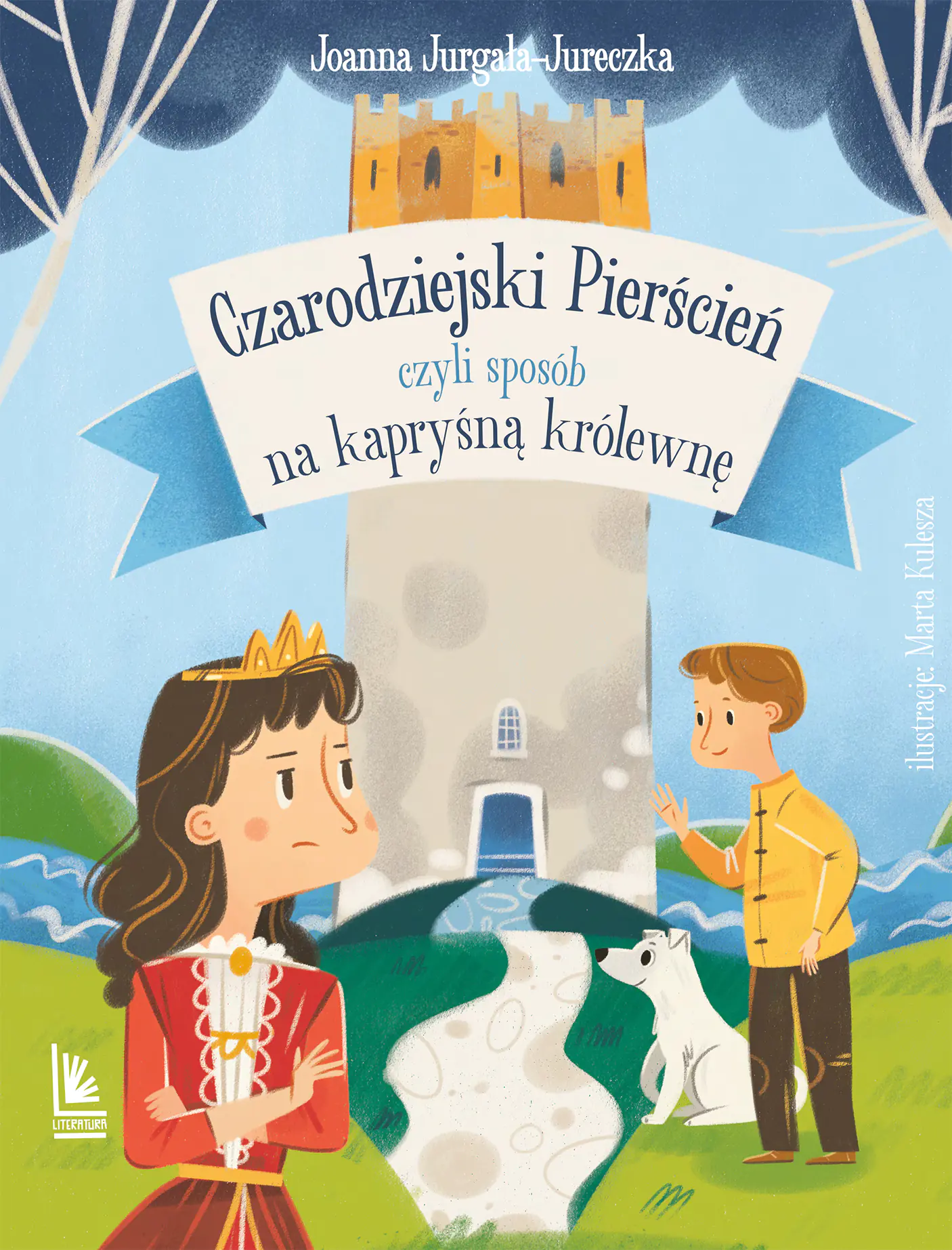 Książka - Czarodziejski pierścień, czyli sposób na kapryśną królewnę