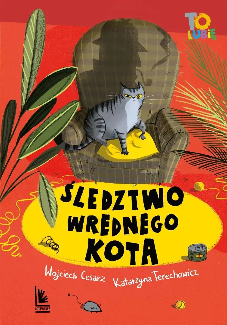 Książka - Śledztwo wrednego kota