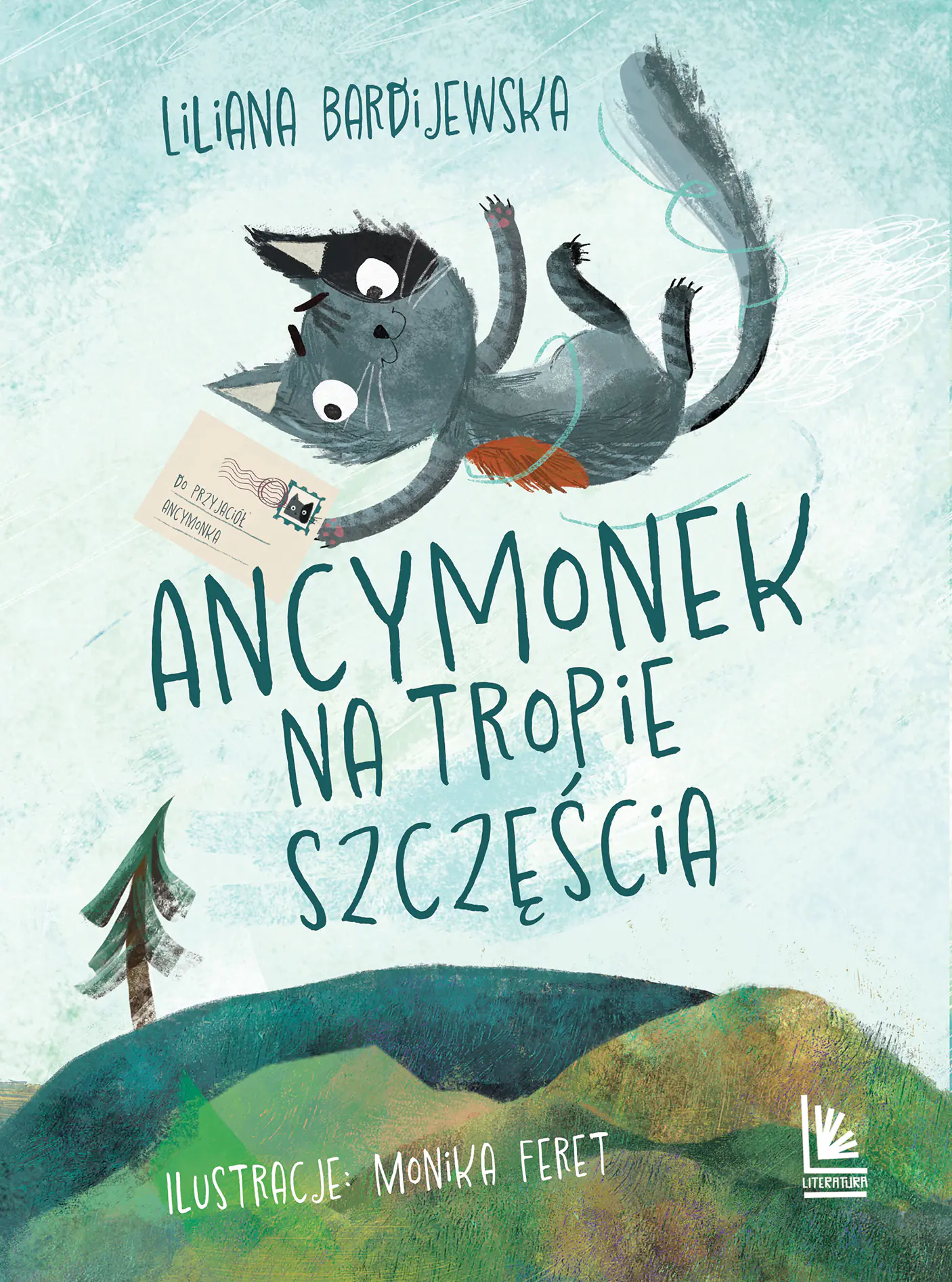 Książka - Ancymonek na tropie szczęścia