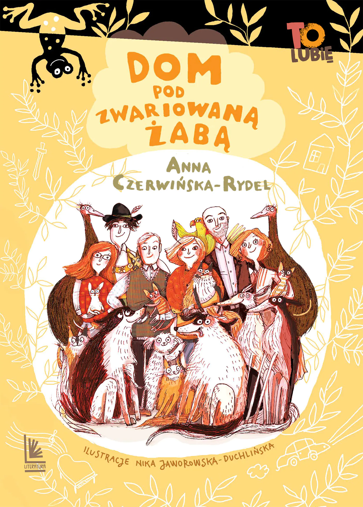 Książka - Dom pod Zwariowaną Żabą