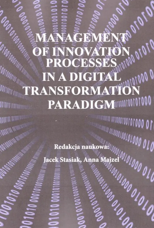 Książka - Management of innovation processes in a digital transformation paradigm