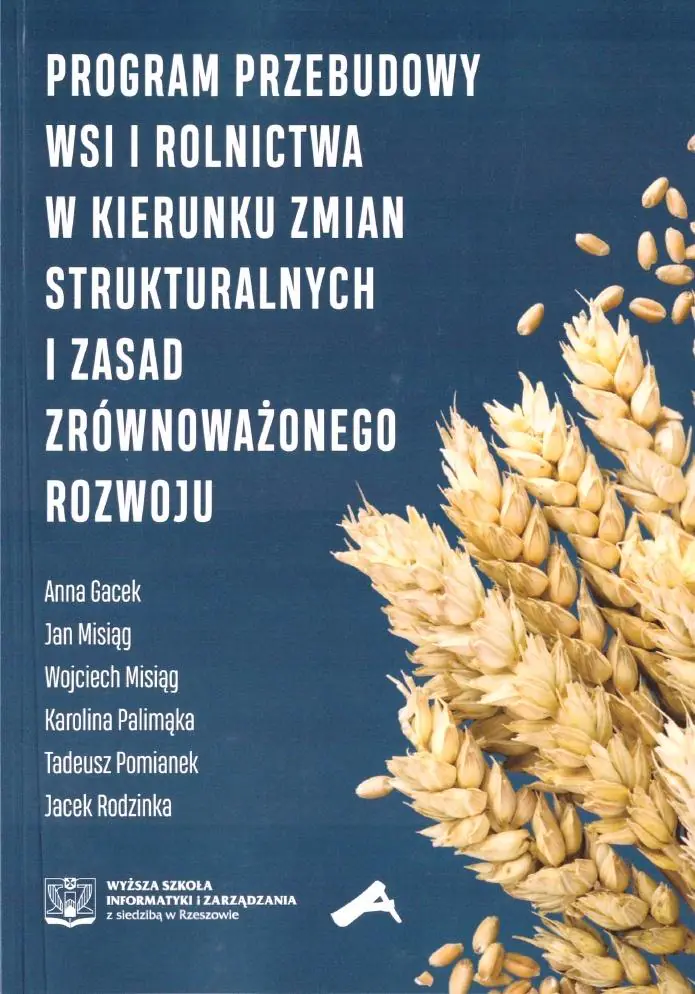 Książka - Program przebudowy wsi i rolnictwa w kierunku zmia
