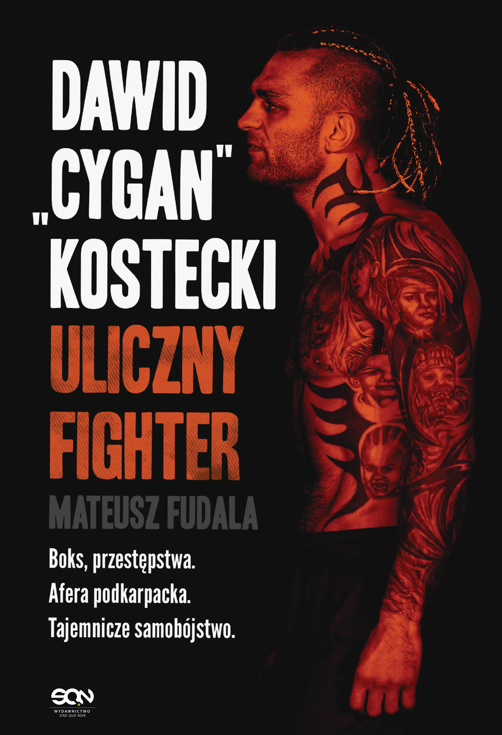 Książka - Dawid "Cygan" Kostecki. Uliczny fighter
