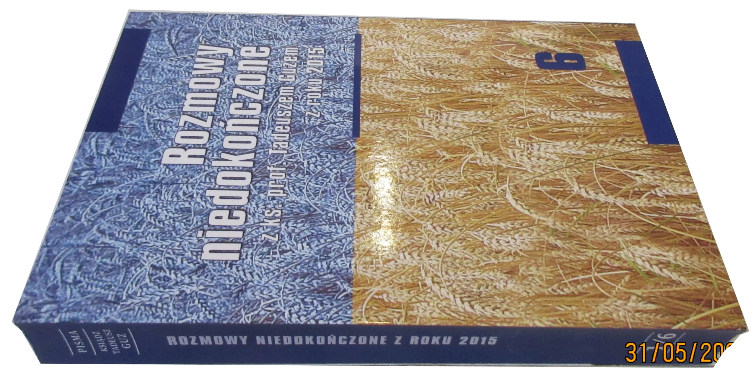 Książka - Rozmowy niedokończone z ks. prof. tadeuszem gózem roku 2015
