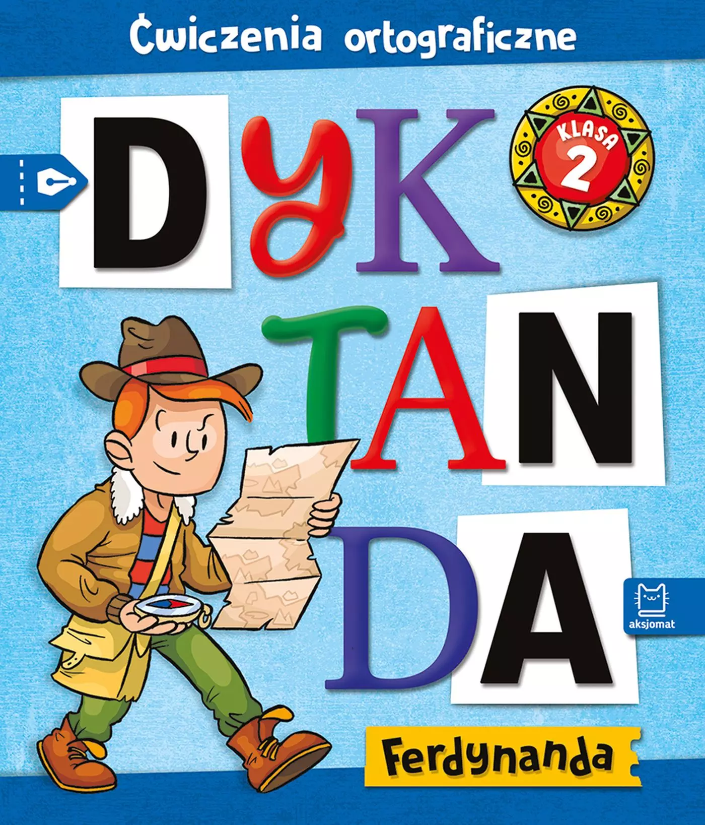 Książka - Książka Dyktanda Ferdynanda. Ćwiczenia ortograficzne. Klasa 2