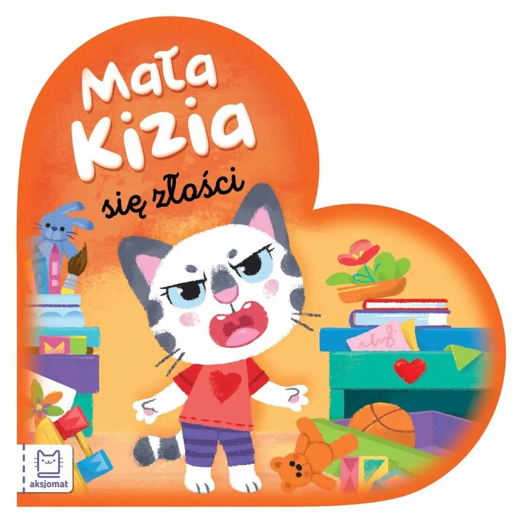Książka - Mała Kizia się złości. Maluch nazywa emocje