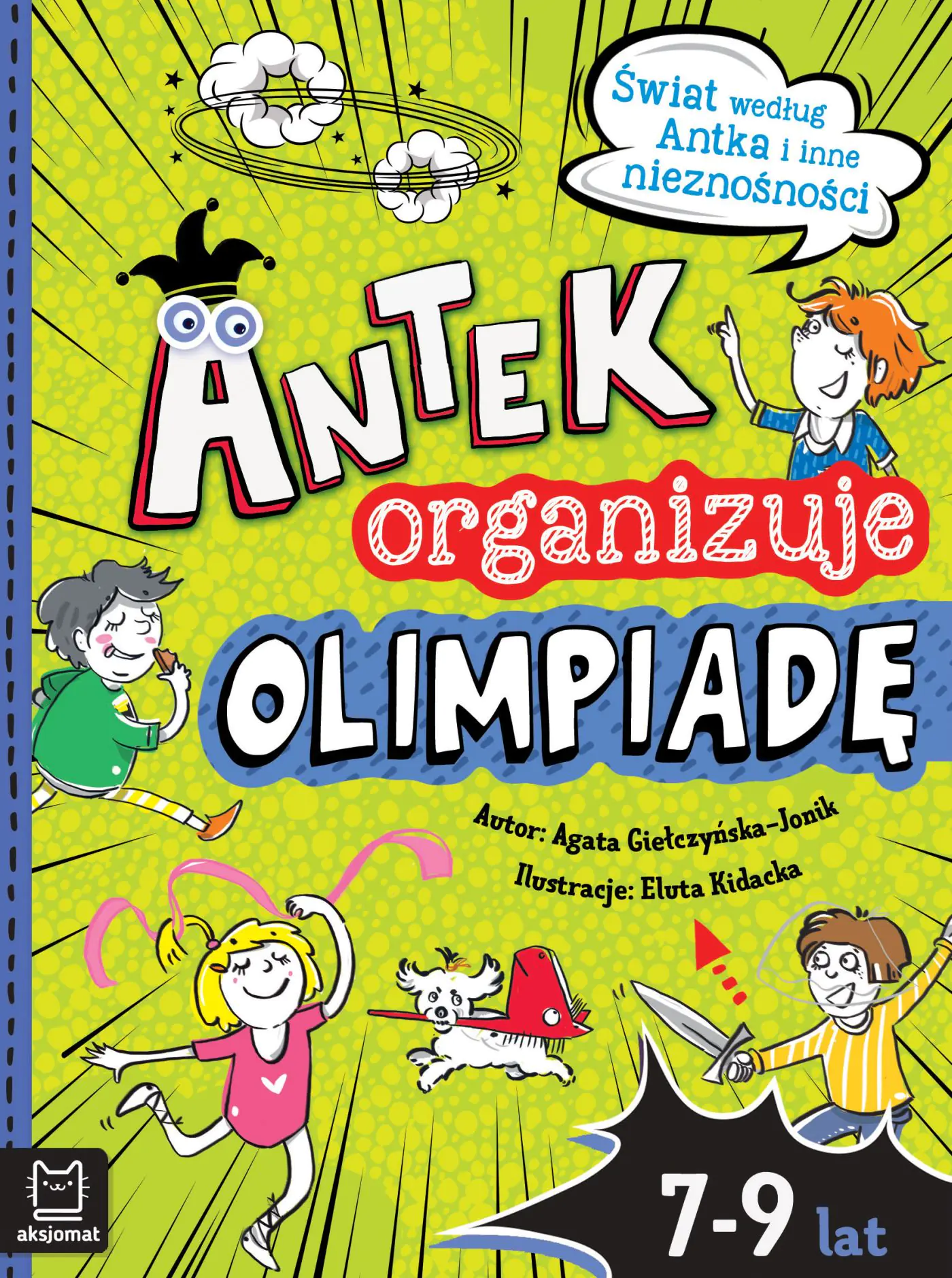 Książka - Antek organizuje olimpiadę