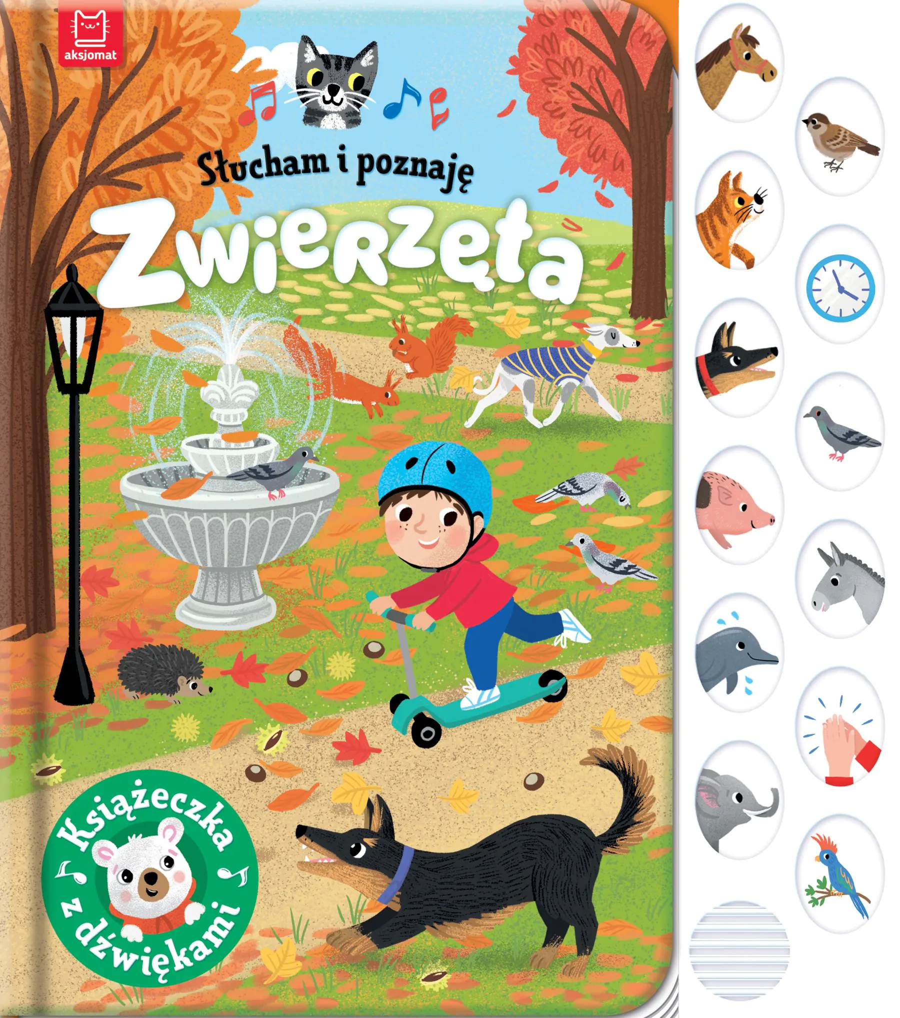 Książka - Słucham i poznaję. Zwierzęta. Książeczka z dźwiękami