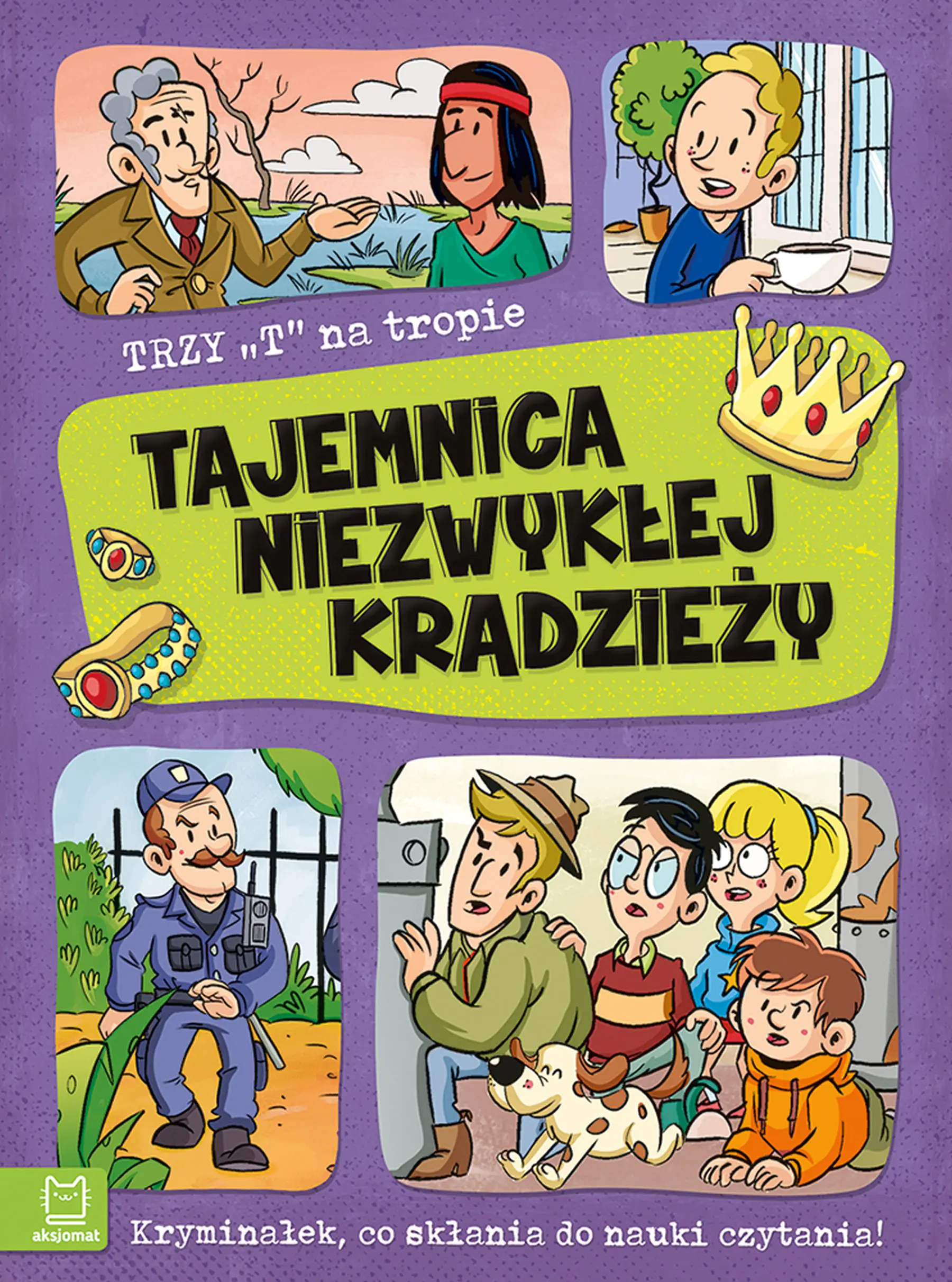 Książka - Tajemnica niezwykłej kradzieży. Trzy T na tropie