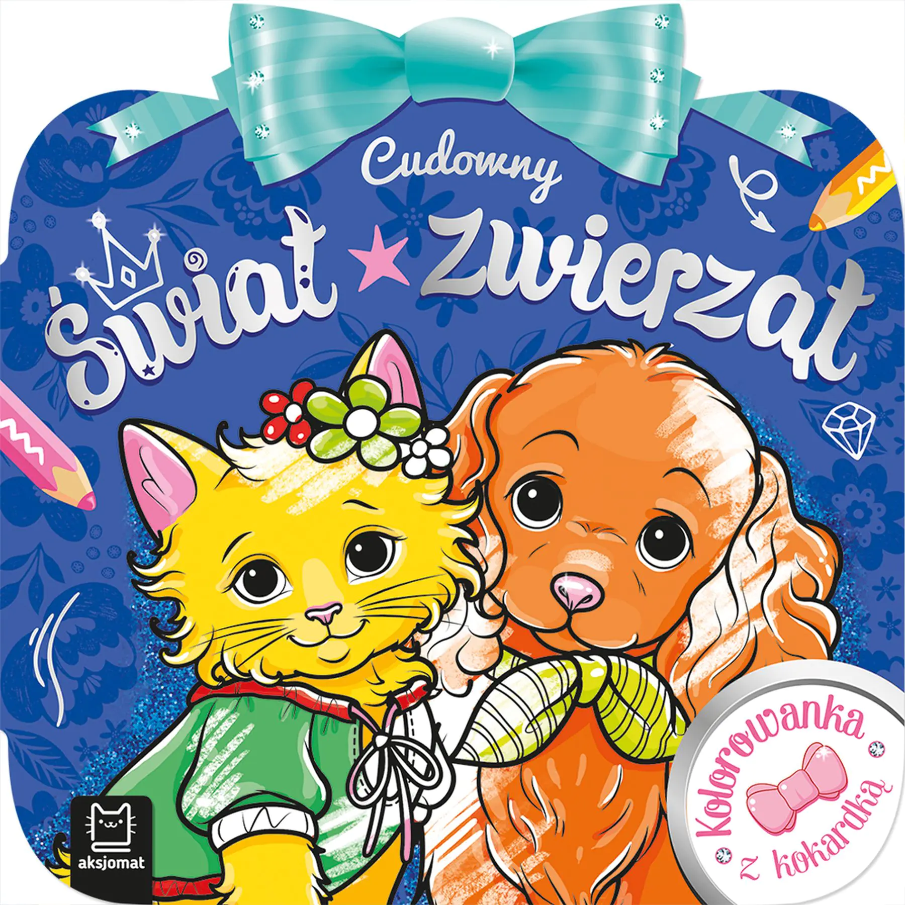 Książka - Kolorowanka z kokardką. Cudown