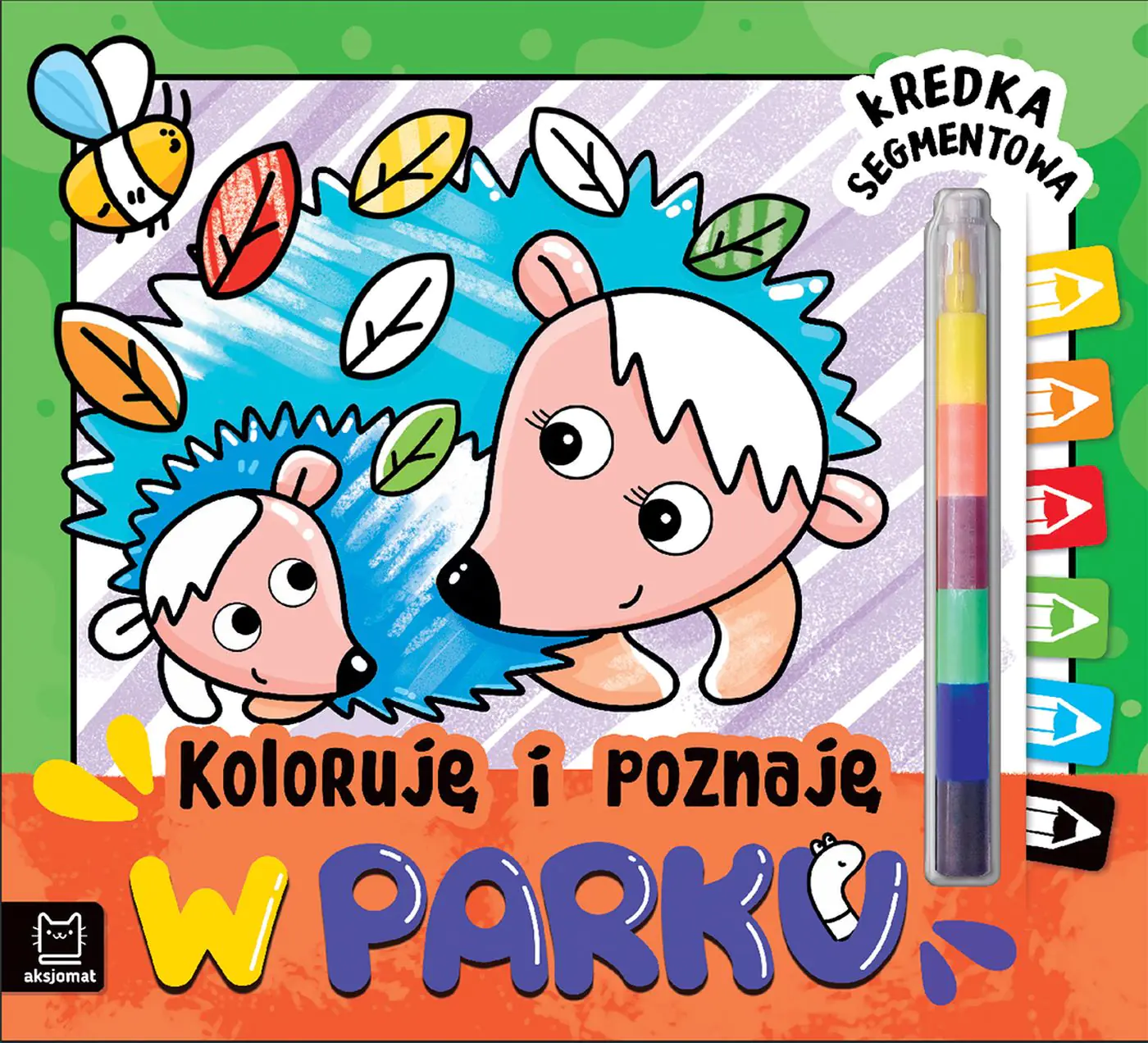 Książka - Aksjomat, Malowanka 220x240 w parku kredka Aks