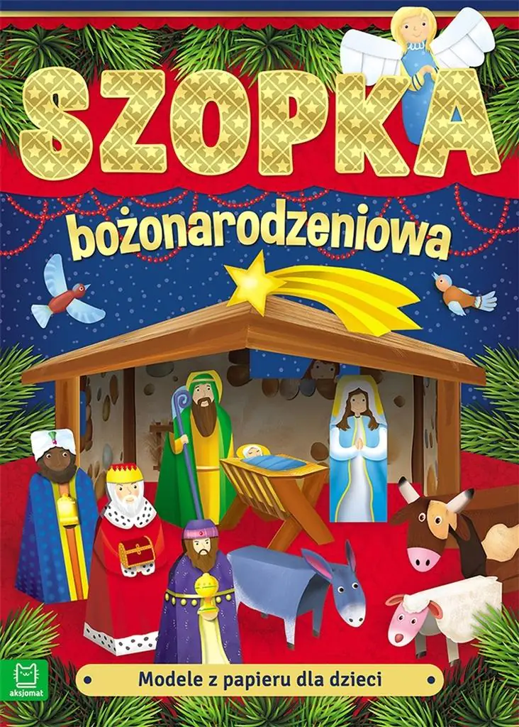 Książka - Modele z papieru d/dzieci Szopka bożon.3769 35503