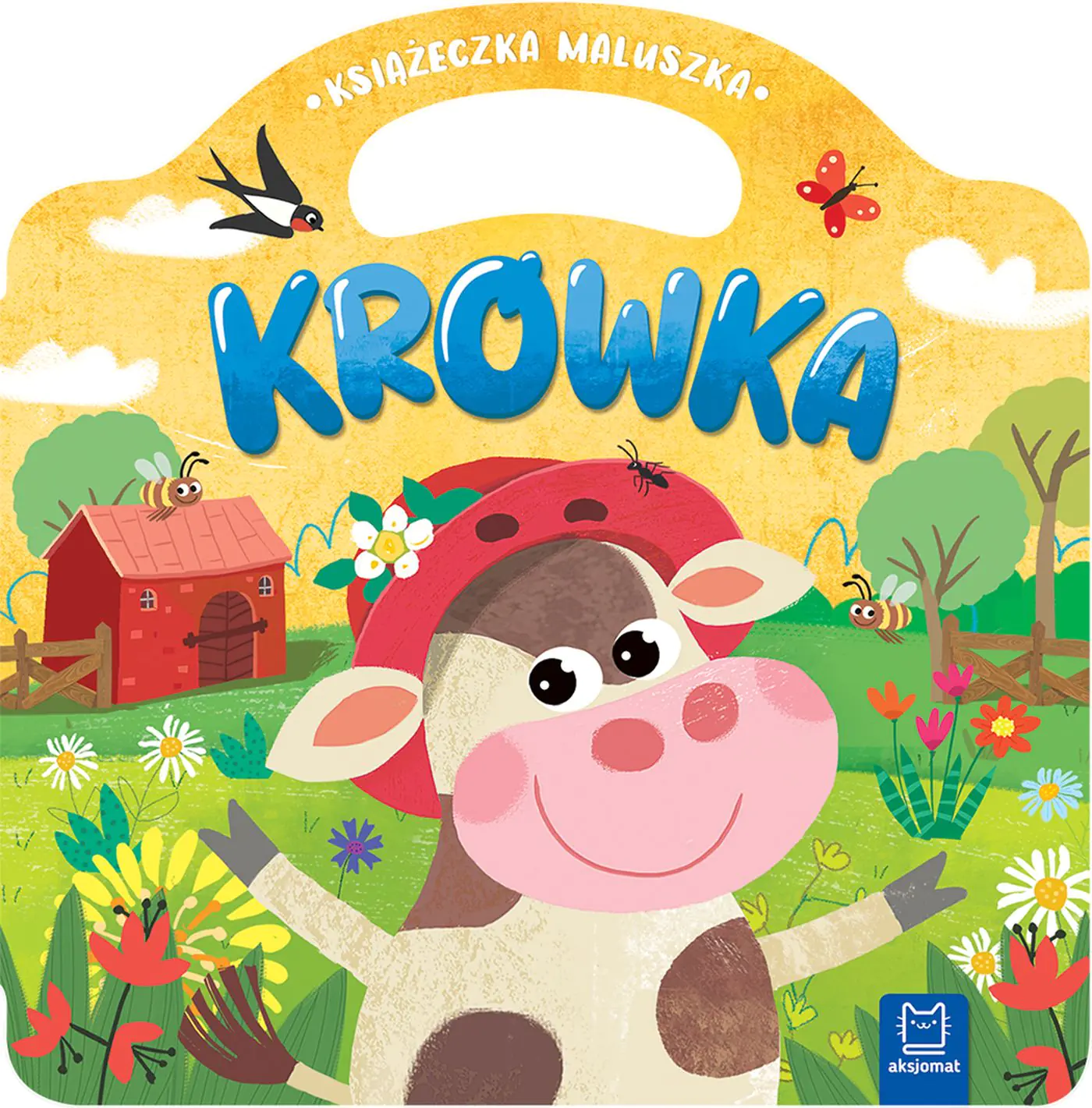 Książka - Krówka. Książeczka maluszka