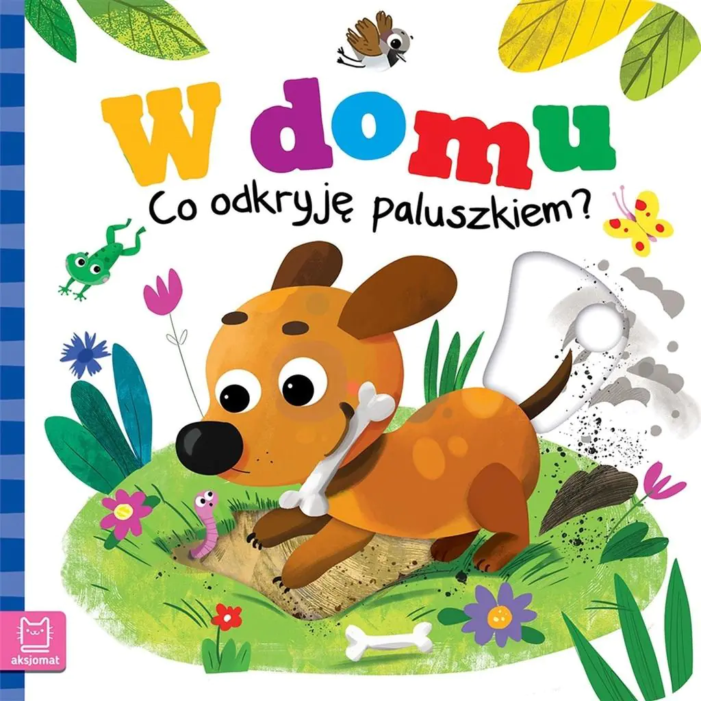 Książeczka W domu. Co odkryję paluszkiem?