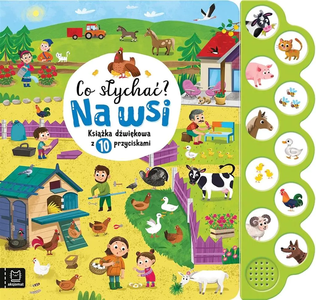 Książka - Co Słychać Na Wsi Dźwiękowa