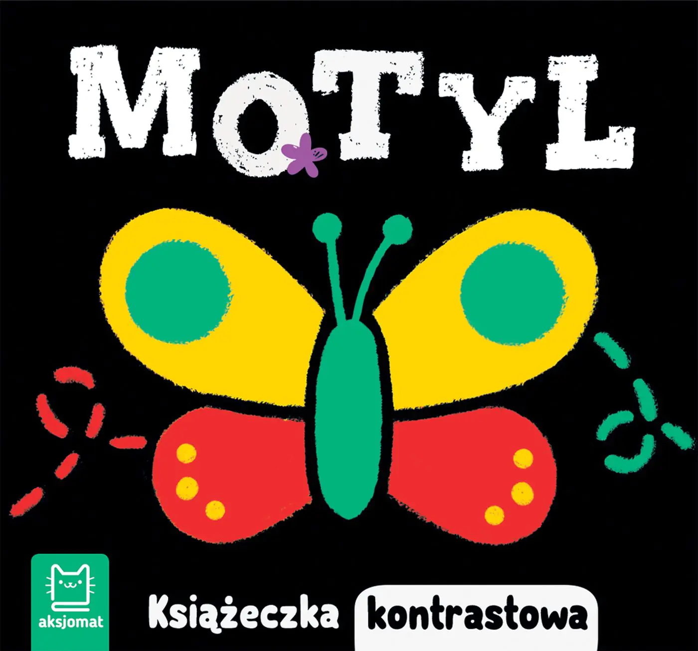 Książka - Motyl. Książeczka kontrastowa