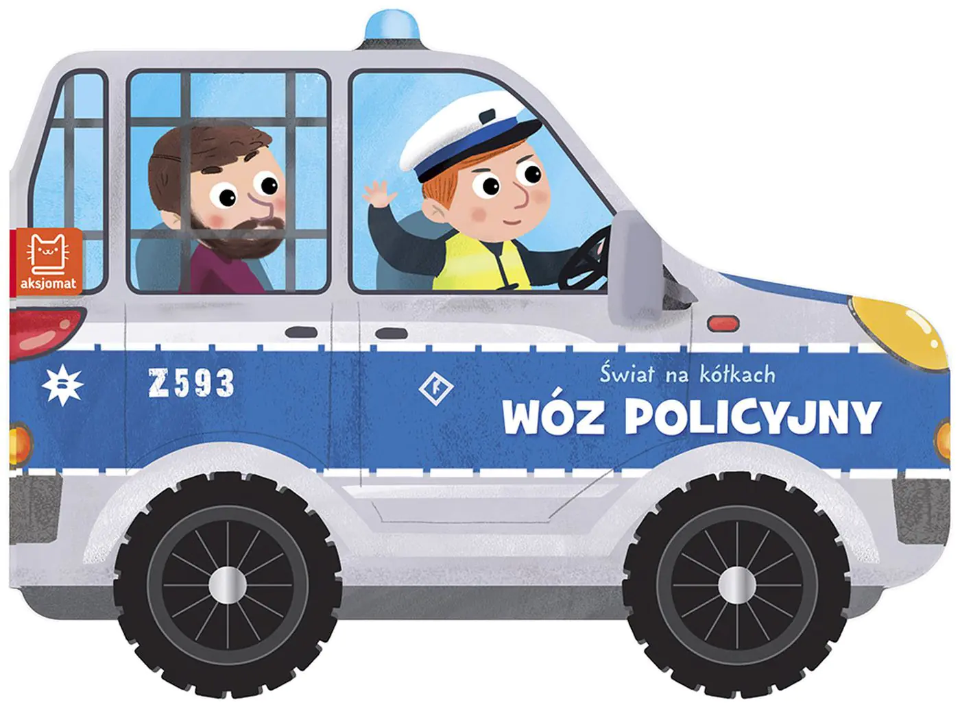 Książka - Wóz policyjny. Świat na kółkach