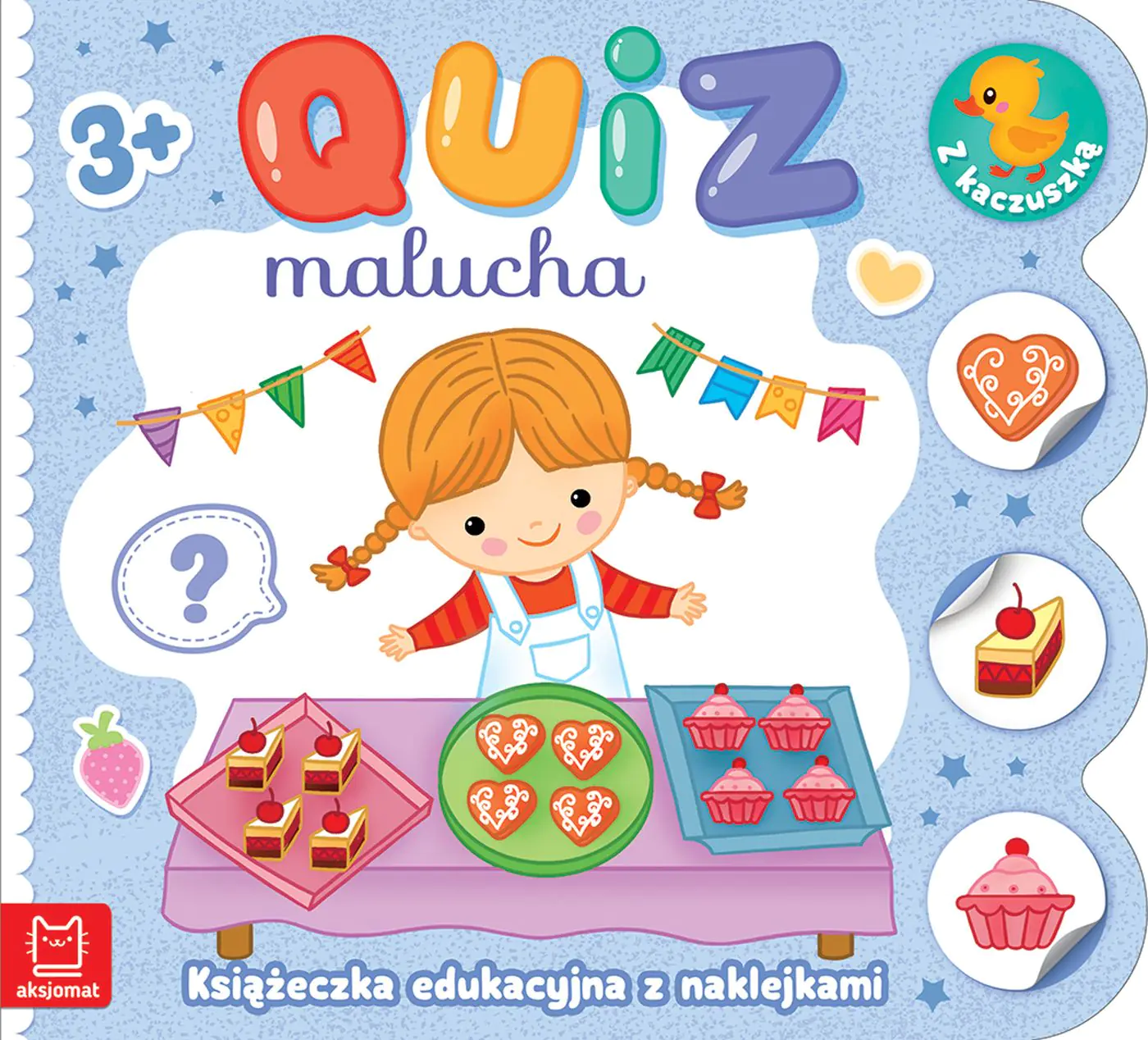Książka - Quiz z nakl. 3-4 z kaczuszką